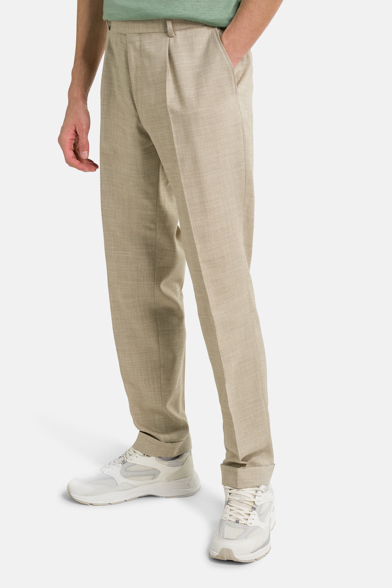 BOSS Stoffhose 'H-Louis' beige, Bild 1