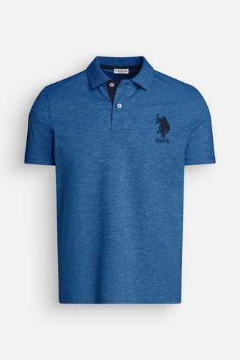 U.S. POLO ASSN. Polo-Shirt azurblau