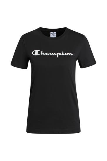CHAMPION T-Shirt schwarz