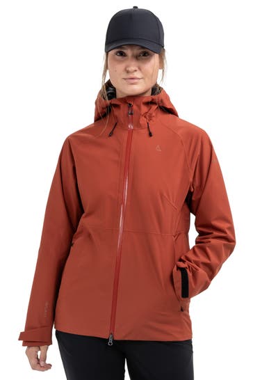 SCHÖFFEL Outdoorjacke dunkelrot