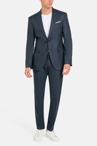 JOOP! Wollmix-Anzug dunkelblau