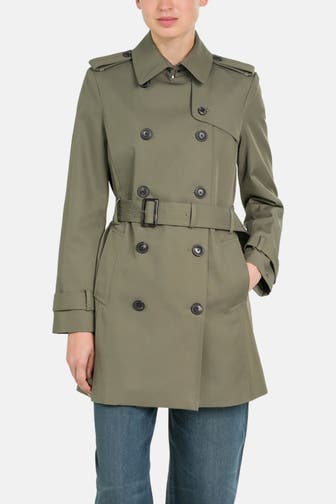 TOMMY HILFIGER Trenchcoat 'Megan' oliv