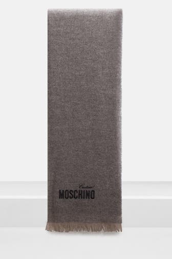 LOVE MOSCHINO Kaschmirschal grau