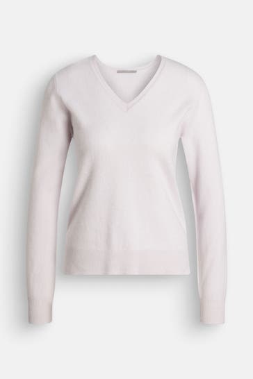 (THE MERCER) N.Y. Kaschmirpullover weiß