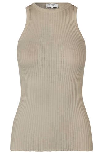 ROSEMUNDE Seidenmix-Top graugrün