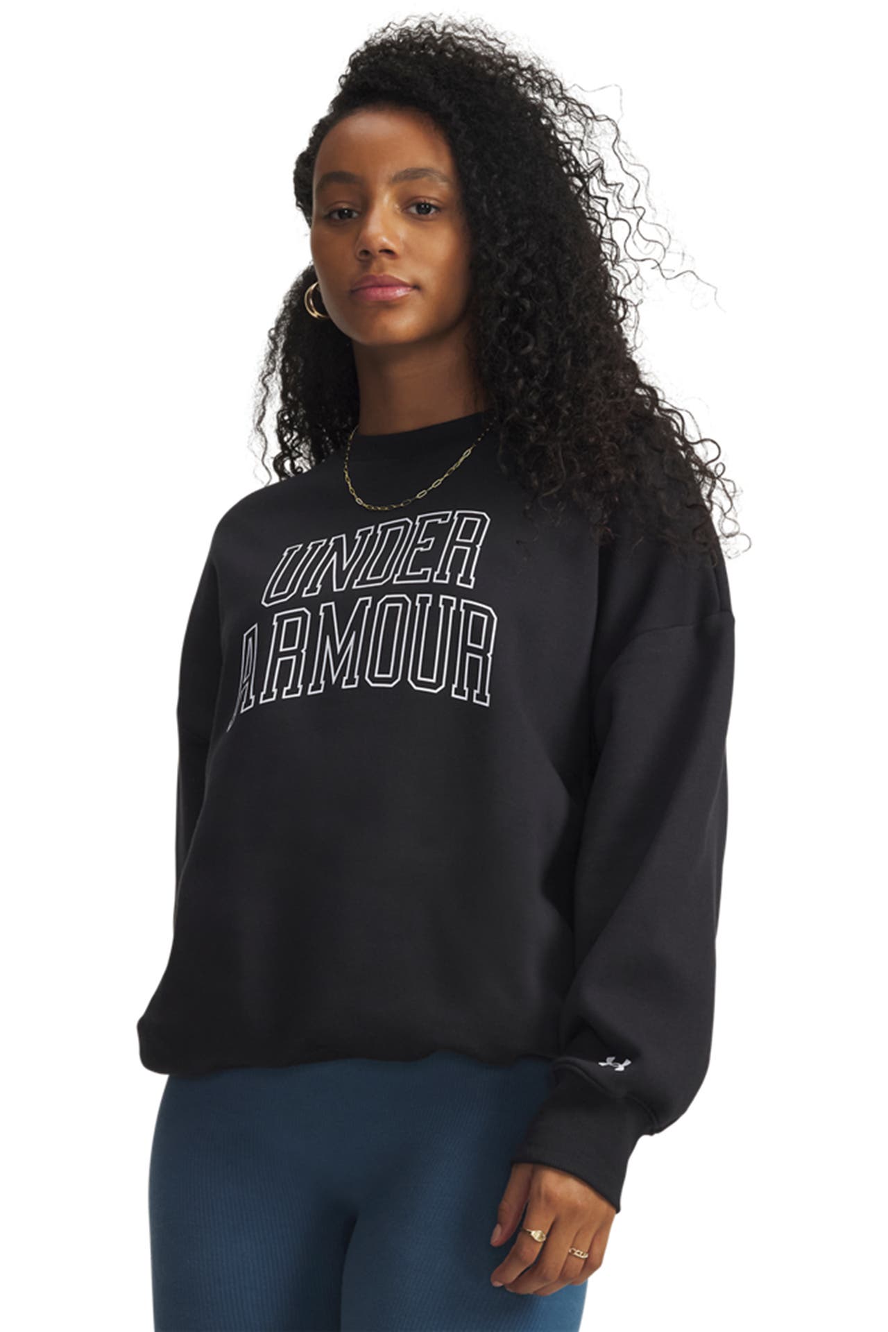 UNDER ARMOUR Sweatshirt schwarz, Bild 1