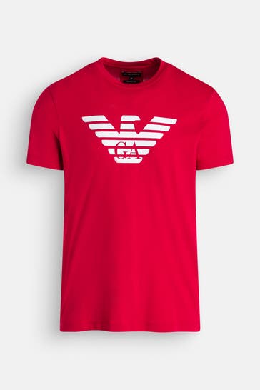 EMPORIO ARMANI T-Shirt rot