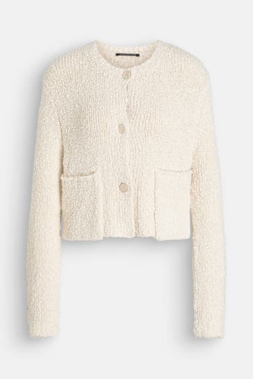 LUISA CERANO Strickjacke beige