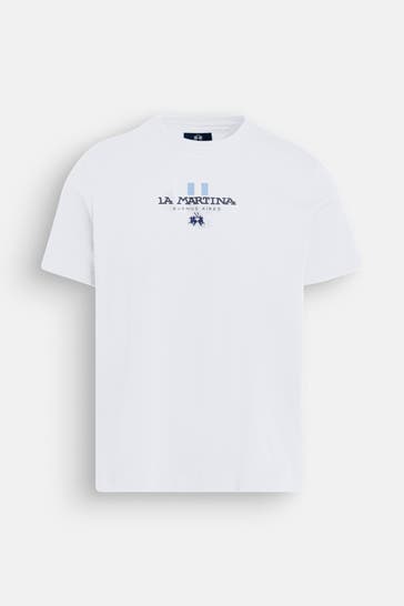 LA MARTINA T-Shirt weiß