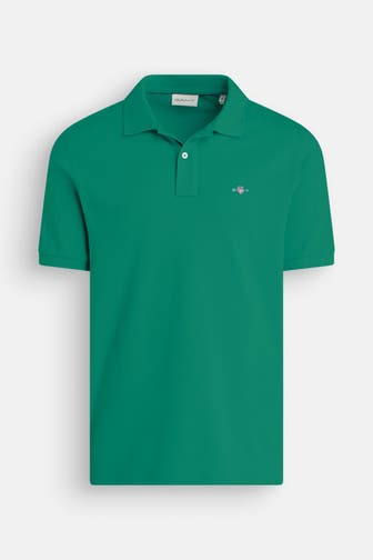 GANT Polo-Shirt tannengrün