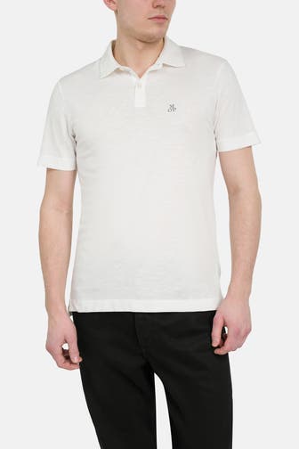 MARC O'POLO Polo-Shirt weiß