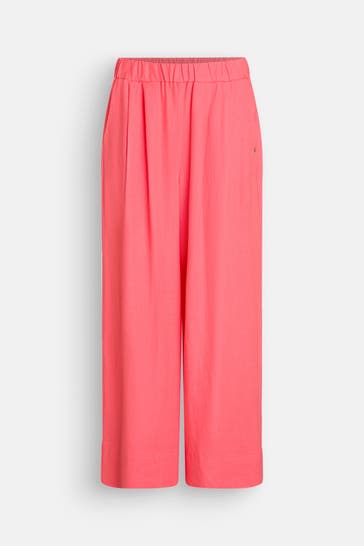 DKNY Leinenmix-Hose koralle
