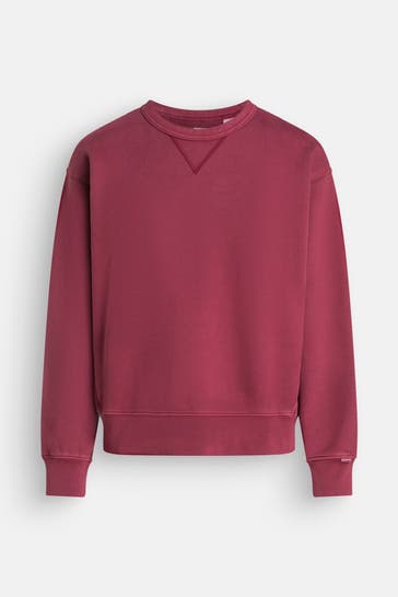 LEVI'S® Sweatshirt weinrot