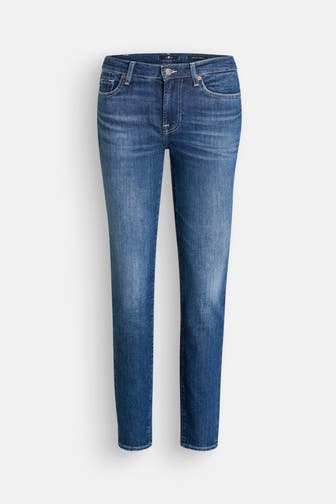 7 FOR ALL MANKIND Jeans blau skinny
