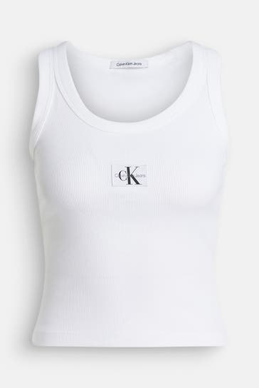 CK JEANS Top weiß