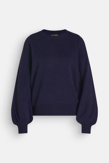 EMPORIO ARMANI Wollpullover dunkelblau