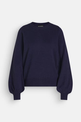 EMPORIO ARMANI Wollpullover dunkelblau