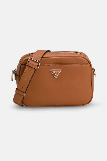 GUESS Umhängetasche 'Meridian' cognac