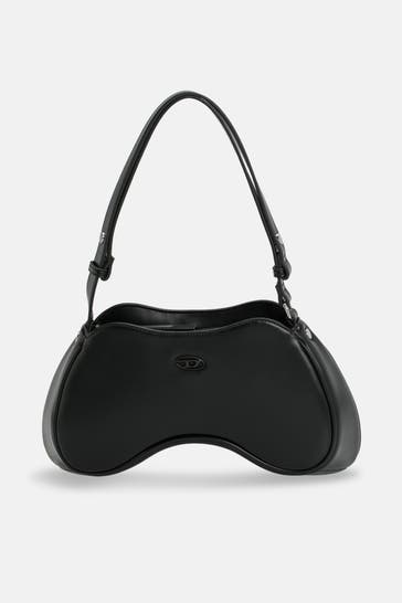 DIESEL Schultertasche schwarz