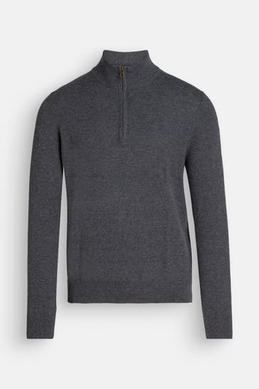 SUPERDRY Strick-Troyer dunkelgrau