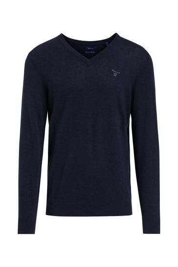 GANT Wollpullover dunkelblau
