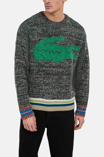LACOSTE Strickpullover gemustert