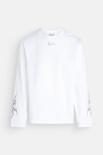 KARL KANI Longsleeve weiß