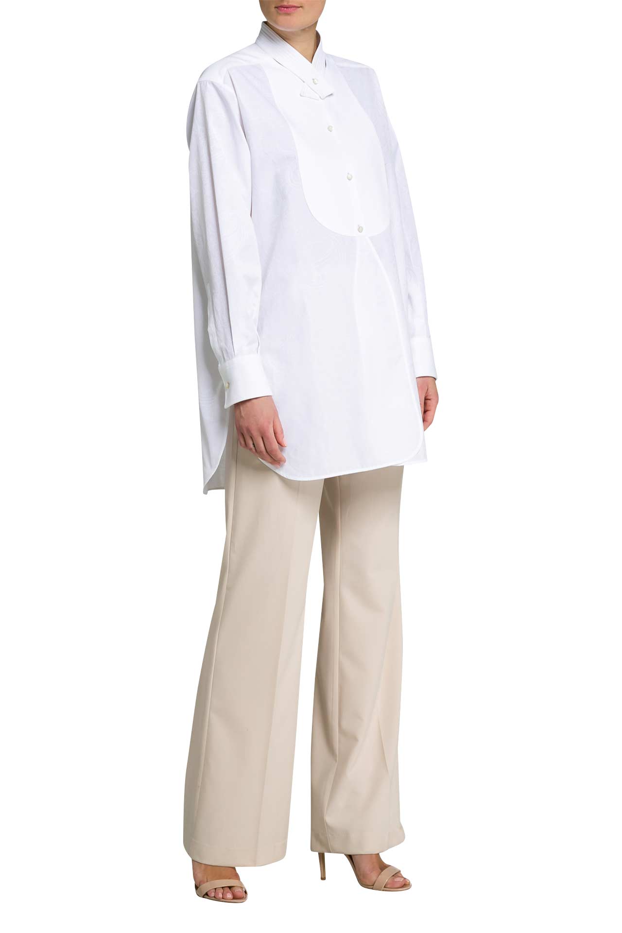 ETRO Longbluse weiß, Bild 1