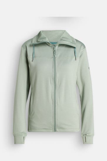 ROXY Trainingsjacke graugrün