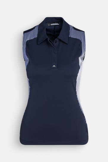 J.LINDEBERG SPORTSWEAR Polo-Top 'Betsy' dunkelblau