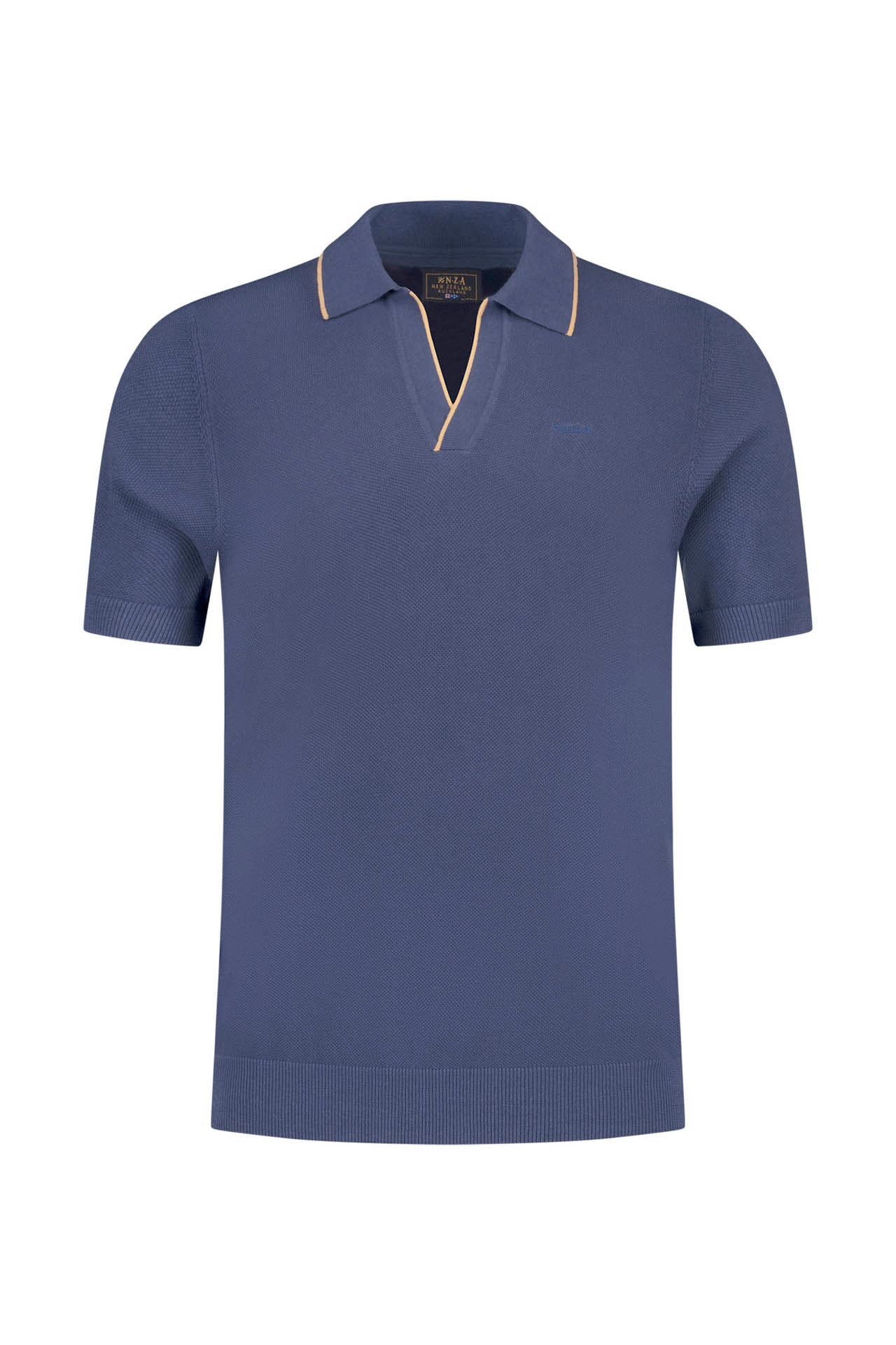 NEW ZEALAND AUCKLAND Strick-Polo dunkelblau, Bild 1
