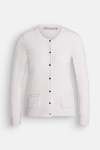 (THE MERCER) N.Y. Kaschmir-Cardigan weiß
