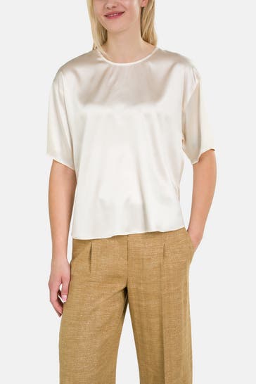 RIANI Seidenshirt ecru