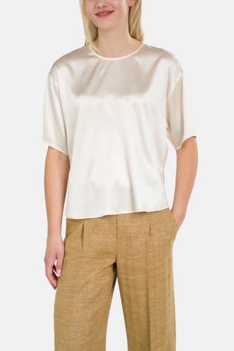 RIANI Seidenshirt ecru