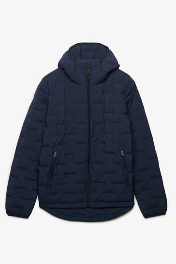 SUPERDRY Lightweight Quilted Jacket, navy