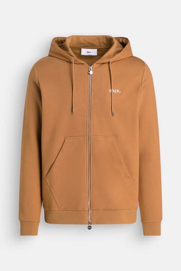 BALR. Sweatjacke 'Q-Series' camel