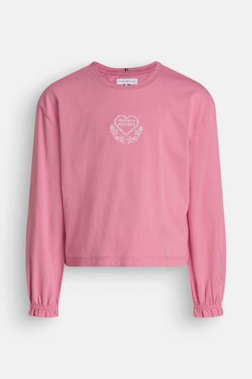 TOMMY HILFIGER T-Shirt pink