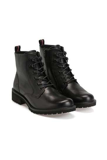 ECCO Schnürstiefel 'Elaina' schwarz