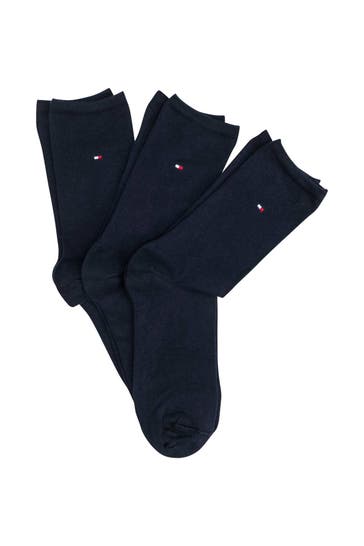 TOMMY HILFIGER 3er-Pack Strümpfe nachtblau