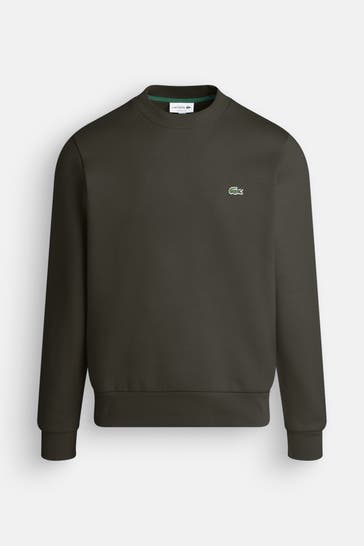 LACOSTE Sweatshirt tannengrün
