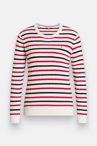 TOMMY HILFIGER Strickpullover gestreift