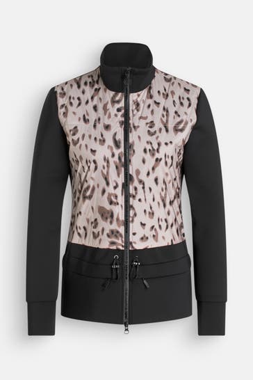 SPORTALM Fleecejacke gemustert