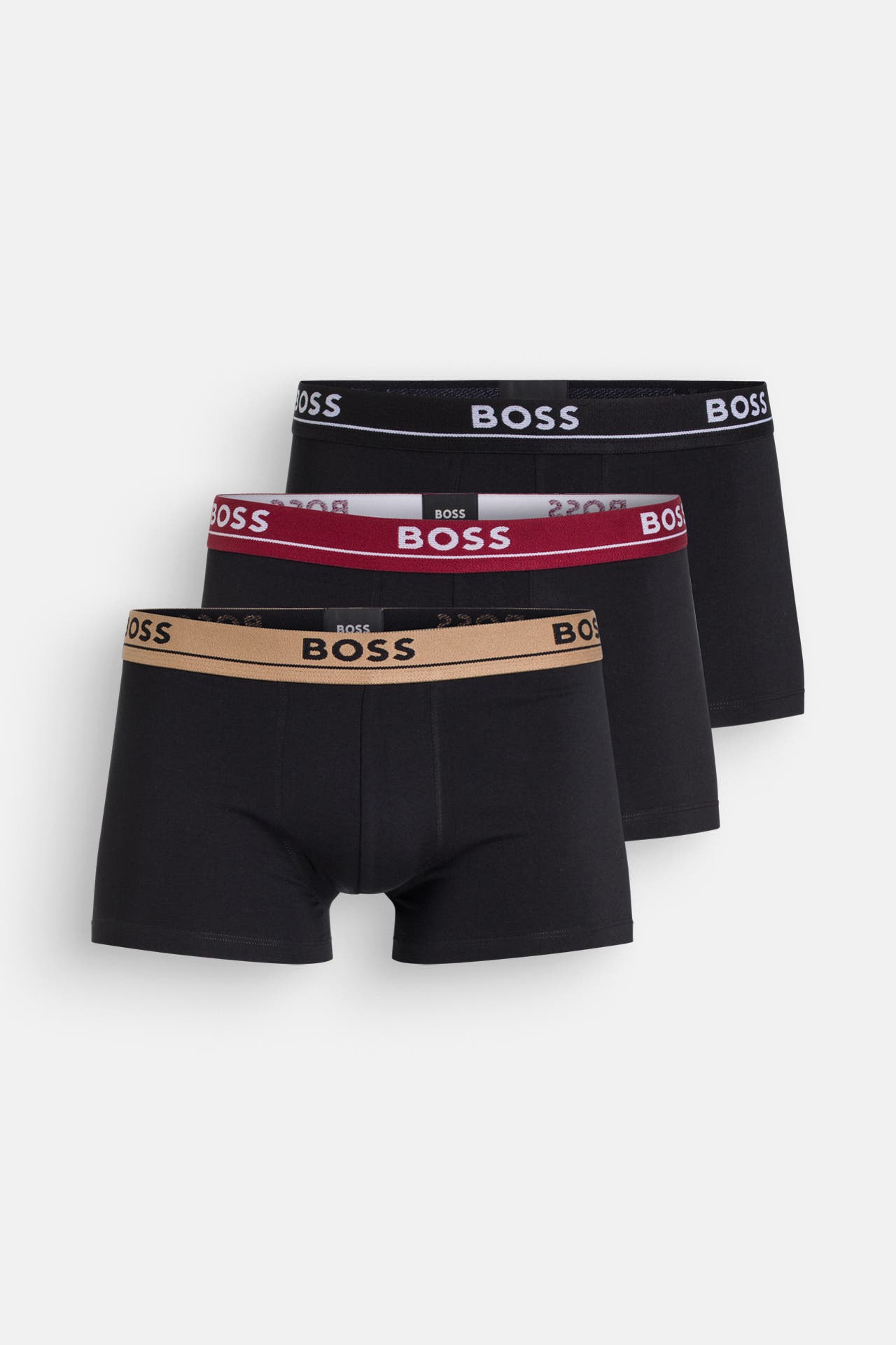 BOSS 3er-Pack Boxer Trunks 'Spirit' schwarz, Bild 1