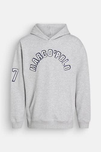 MARC O'POLO Hoodie hellgrau