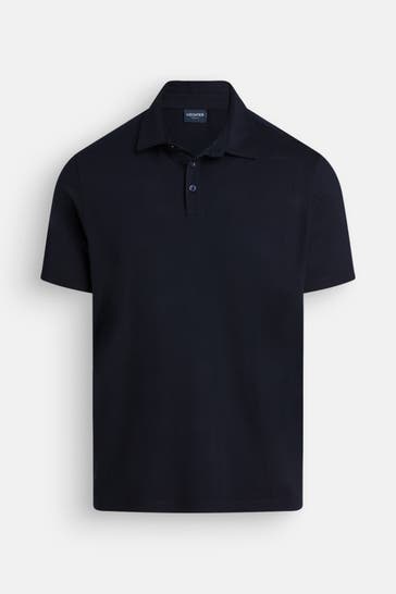 HECHTER Paris Polo-Shirt schwarzblau