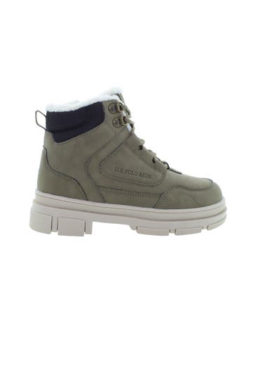 U.S. POLO ASSN. Winterstiefel graugrün