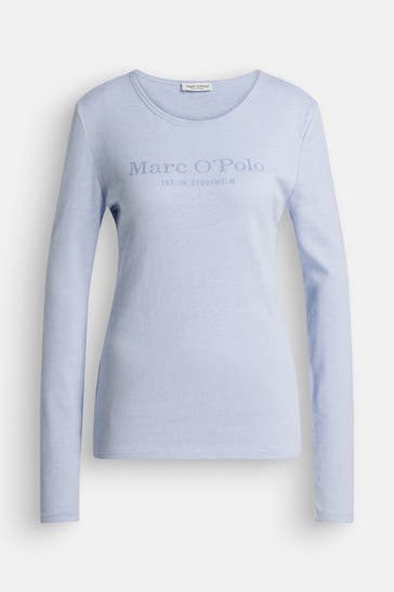 MARC O'POLO Light blue long-sleeved top