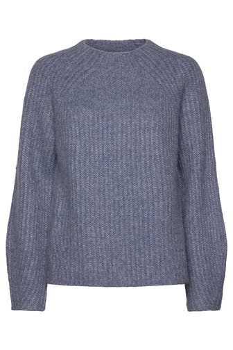 ROSEMUNDE Strickpullover taubenblau