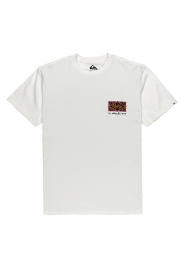 QUIKSILVER T-Shirt weiß