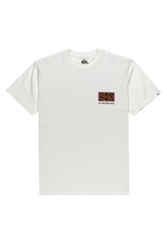 QUIKSILVER T-Shirt weiß